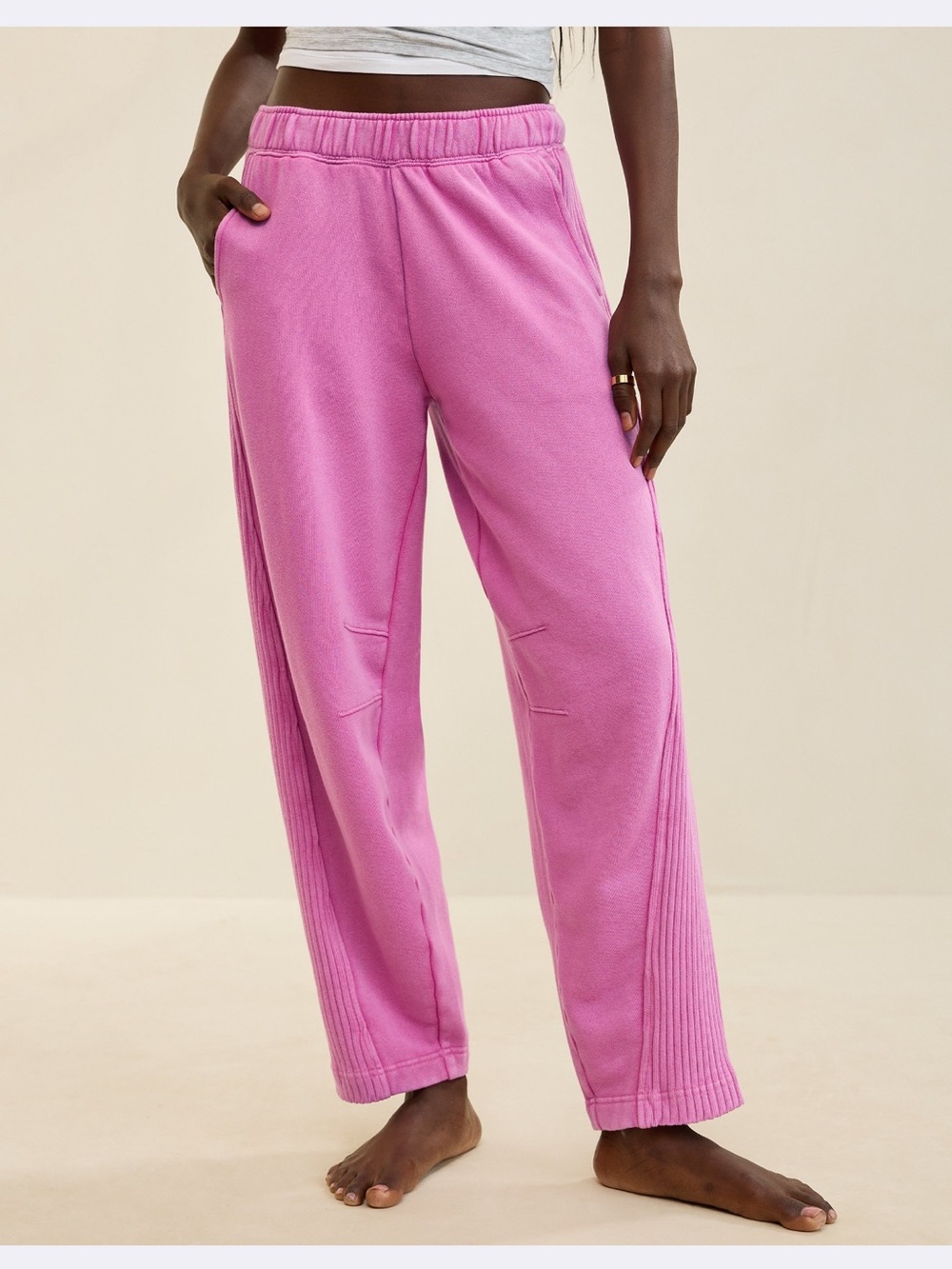AERIE OH SNAP BARREL SWEATPANTS